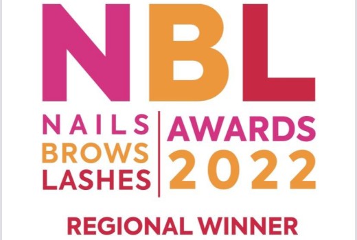 Justyna won Best Brow Artist with the NBL Awards 2022